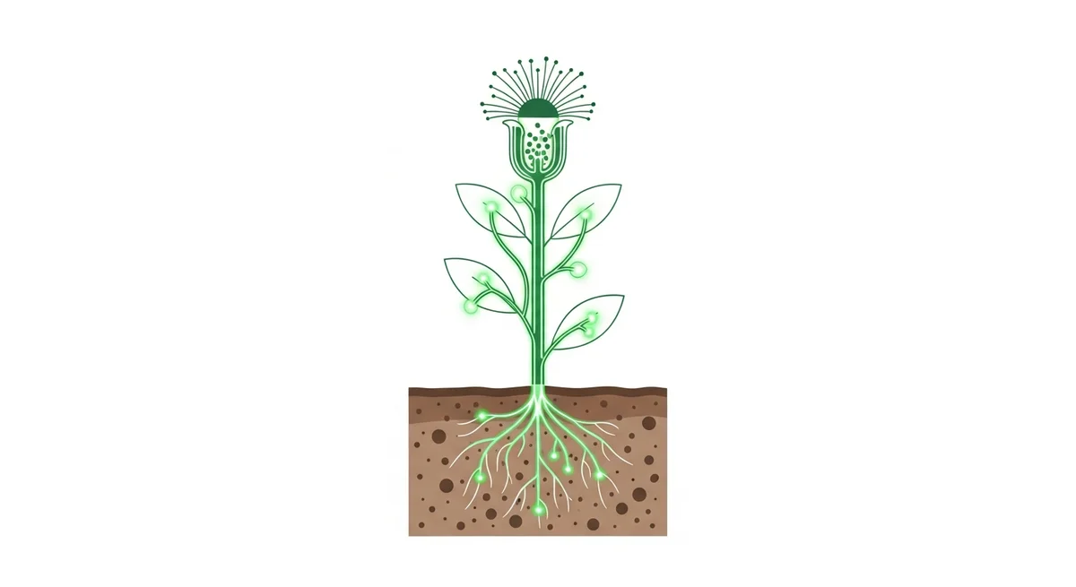 Systemic chemicals applied to the soil are absorbed by a plant's roots and travel upward through the stem, eventually making the flower's pollen and nectar toxic.