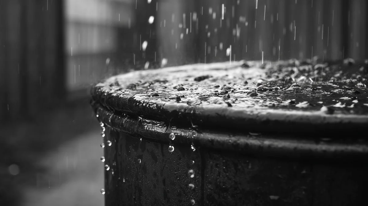 Home Rainwater Harvesting and Storage